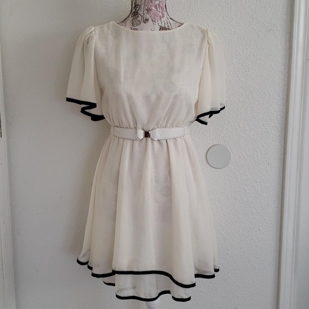 Elegant Ivory Dress